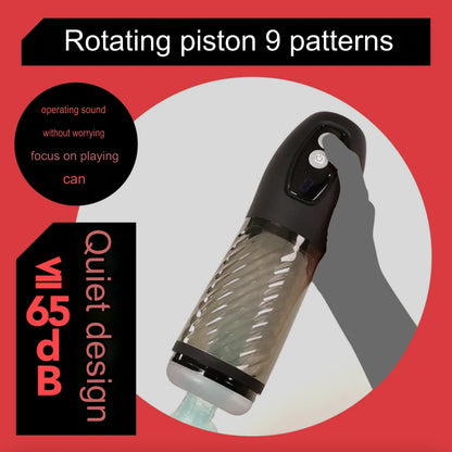 HATOPLA ScrewPiston RealMotion Pro Vacuum Stroker (Preorder)
