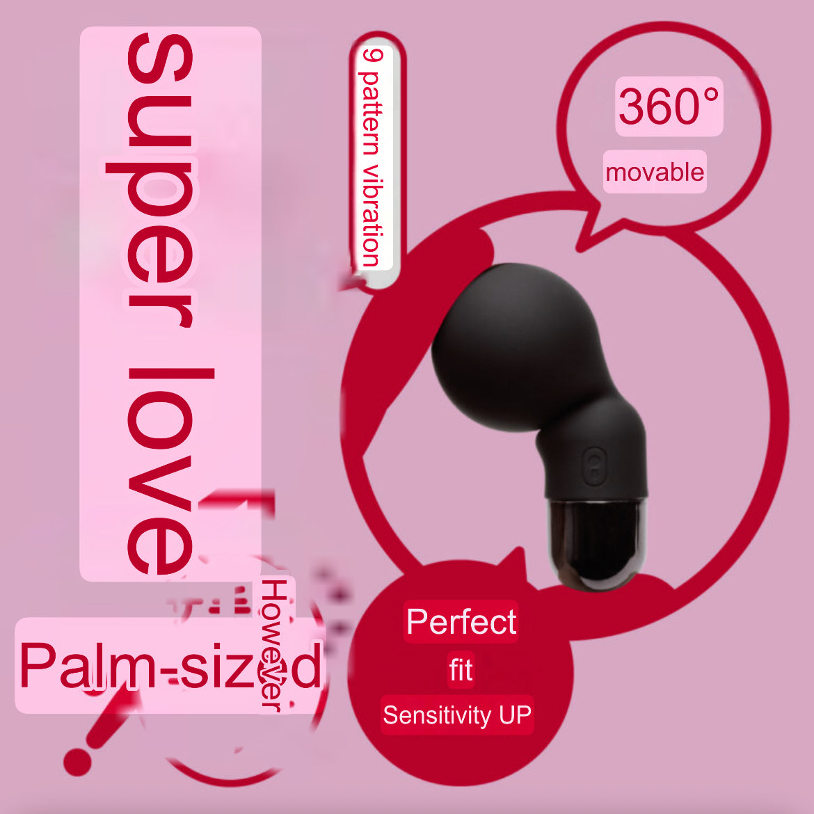 HATOPLA Pocket Motor Ultimate Bliss Mini Wand (Preorder)