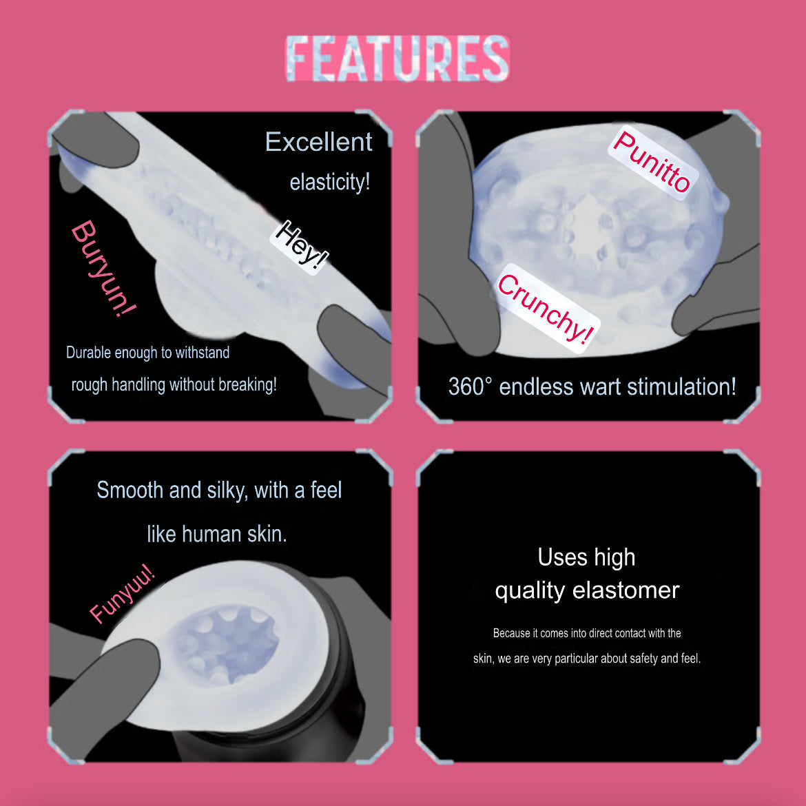 HATOPLA Super Vibration Hole Premium Automatic Vibration Stroker (Preorder)