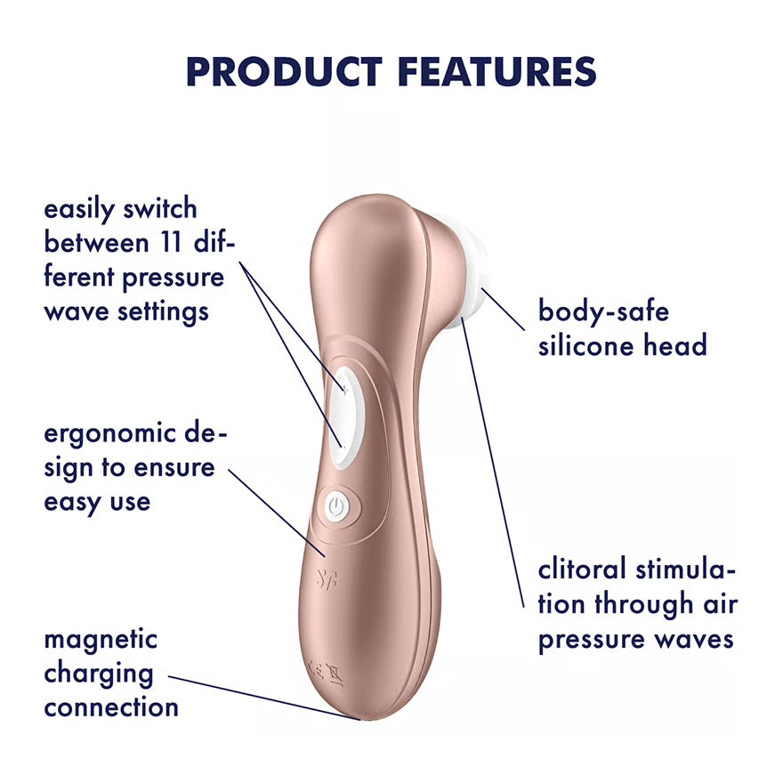German Satisfyer Pro 2 Air Pulse Vibrator (Preorder)