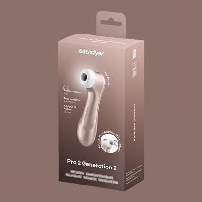 German Satisfyer Pro 2 Air Pulse Vibrator (Preorder)